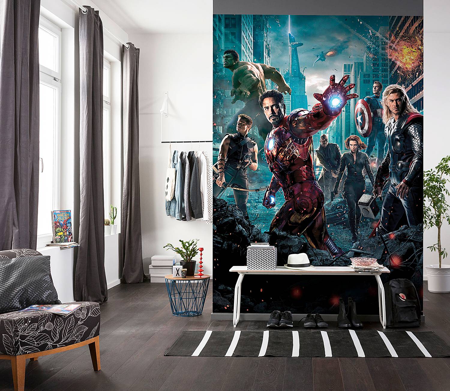 Fototapete Avengers Movie Poster von Komar