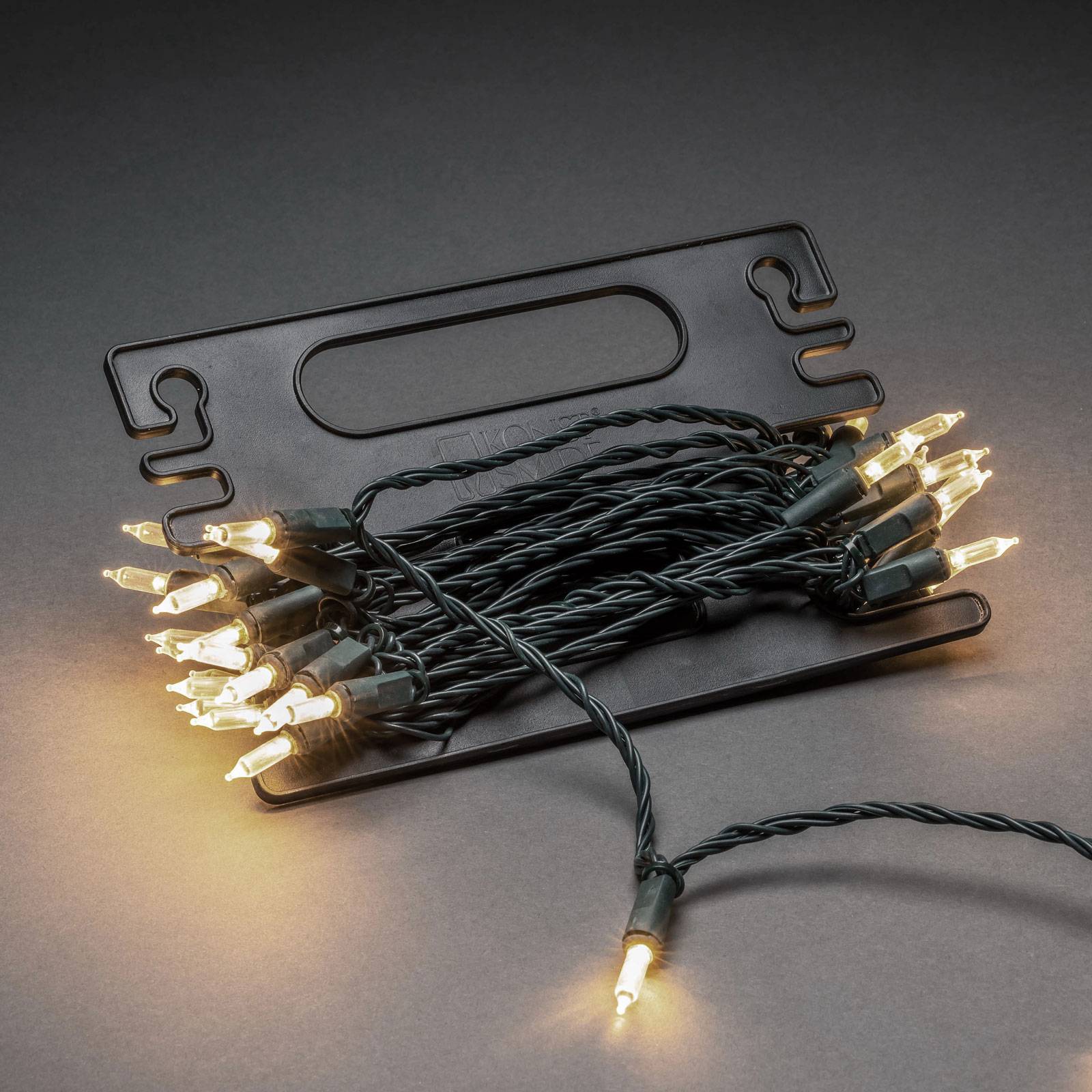 LED-Minilichterkette mit Aufroller, 80-flammig von Konstsmide Christmas