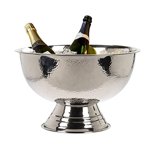 Champagnerschale 39x24 cm gehämmert Edel von Koopman International