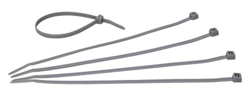Kopp Kabelbinder 200 x 5 mm, 50 Stück, silber-grau, 324620092 von Kopp