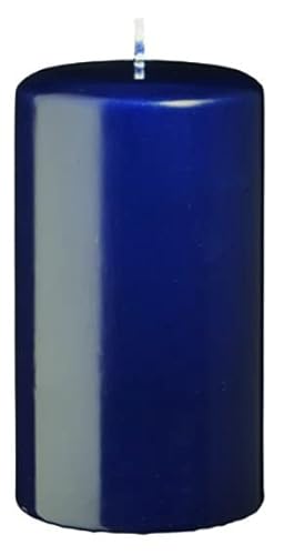 Kopschitz Flachkopf-Stumpenkerzen Nachtblau Dunkelblau 300 x Ø 70 mm, 2 Stück von Kopschitz