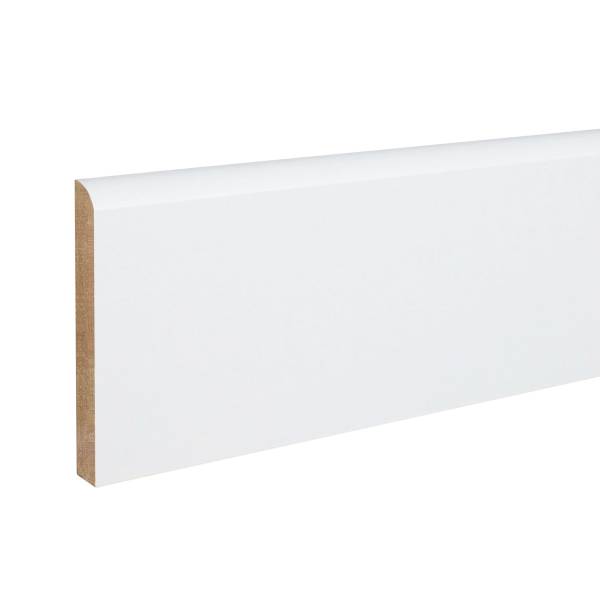 Kosche | Sockelleiste | MDF Fußleiste | 10 x 70 x 2000 mm | Weiß | 76722 | Schlicht | Klassisch von Kosche