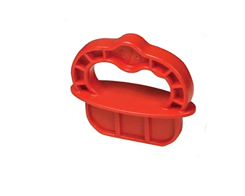 Kreg DECKSPACER-RED Deck Jig Spacer Rings 1/4-Inch, Red, 12 Pack von Kreg