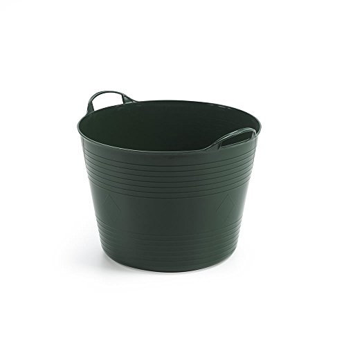 Mehrzweckkorb für 28 Liter mit Füllstandsanzeige, flexibel und strapazierfähig - in verschiedenen Farben (Grün) von Kreher