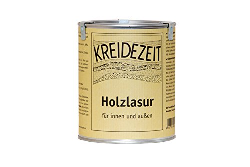 Holzlasur für Innen und außen 0,75 l farbig (Lärche) von Kreidezeit