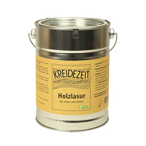 Kreidezeit Holzlasur-teak-2,50 l von Kreidezeit