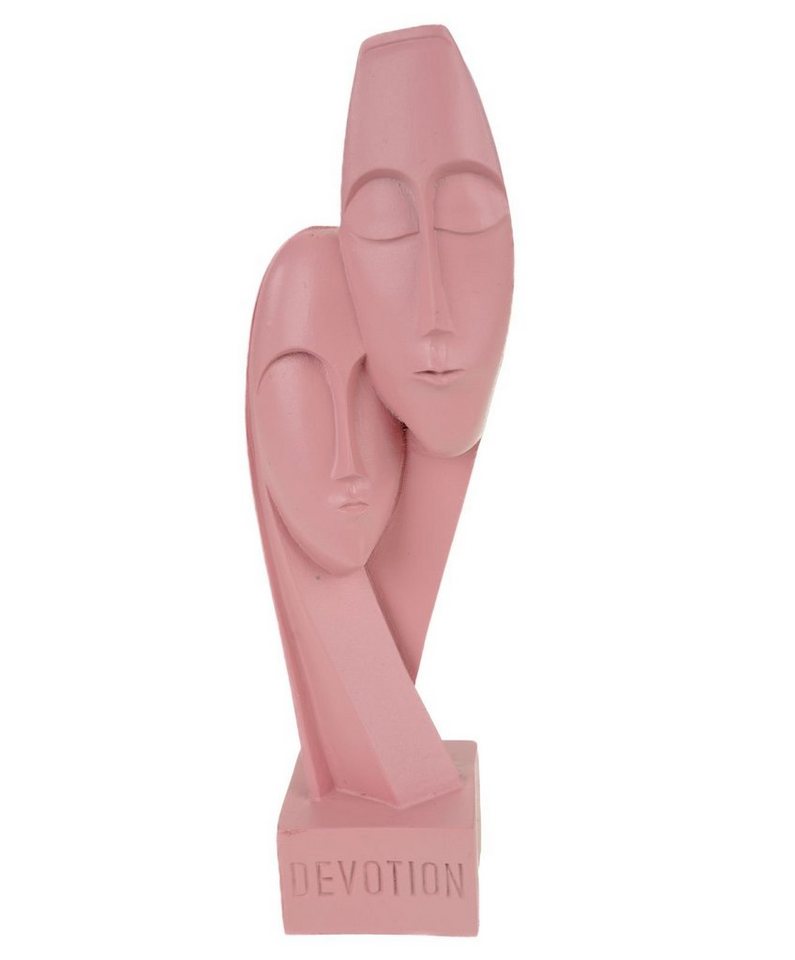 Kremers Schatzkiste Dekofigur Alabaster Figur Devotion Hingabe Skulptur 21 cm lachsfarben von Kremers Schatzkiste