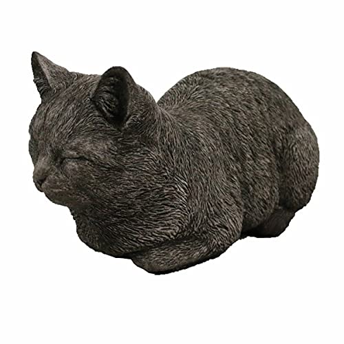 Kretakotta dösende Katze Antiksteinguss, L. ca. 32 cm von qdwq-US
