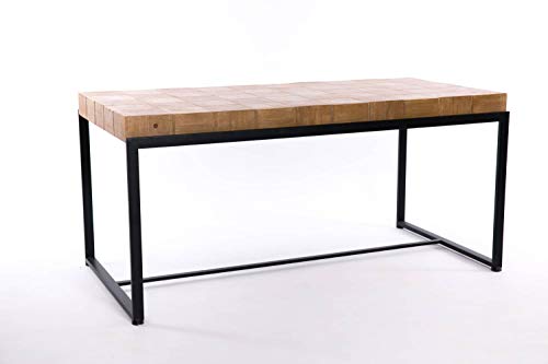 Kulunka Deco Tisch, Natur, Schwarz, 120 x 61 x 57 von Kulunka Deco