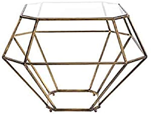 Kulunka Deco Tisch, Eisen, Gold, 69 x 52 von Kulunka Deco