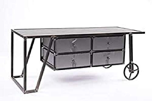 Kulunka Deco Tisch, grau, 120 x 50 x 49 von Kulunka Deco