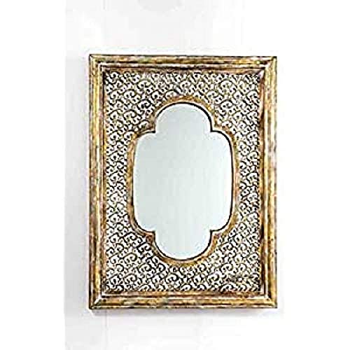 Orientalischer Spiegel Eisen Gold 59 x 5 80 von Kulunka Deco