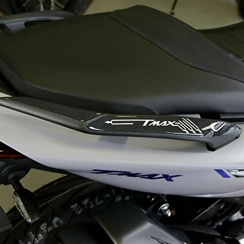 labelbike - 2 3D Harz Aufkleber zum Schutz und zur Dekoration von Motorrad Beifahrergriffen, kompatibel mit Yamaha TMAX 560 2020-2021 von LABELBIKE