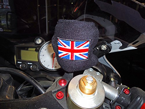 labelbike - Exklusiver Cuff mit englischer Flagge für Bremsflüssigkeitsbehälter für Triumph Motorrad von LABELBIKE