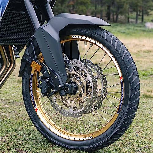 labelbike - Klebestreifen-Kit für Motorradfelgen Honda Transalp XL750 2023 von LABELBIKE