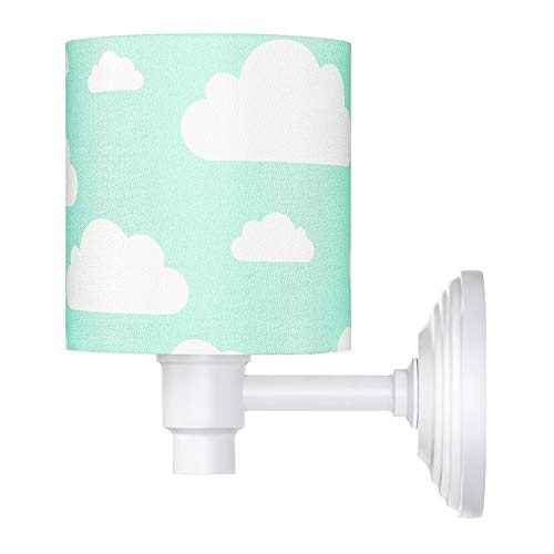 Lamps & Company Wandleuchte Plug-In Mint Wolken von LAMPS & COMPANY