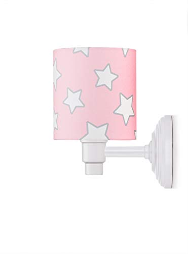 Lamps & Company Wandleuchte Plug-In Rosa Sterne von LAMPS & COMPANY