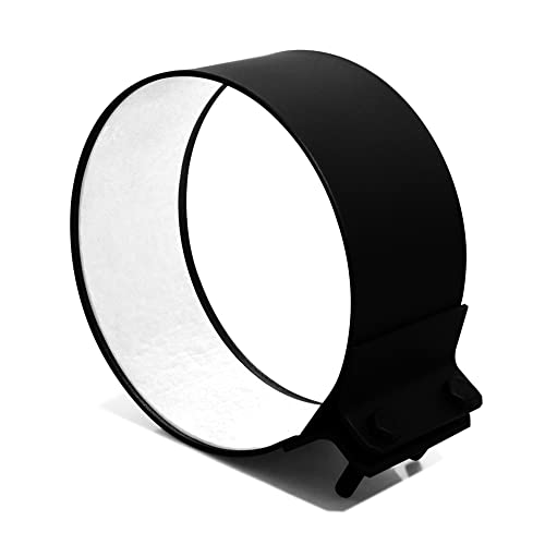 LANZZAS Ofenrohr Schelle mit Dichtung - Durchmesser Ø 160 mm - Farbe: schwarz | Rauchrohr Dichtschelle von LANZZAS