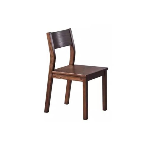 LAPADULA Home-Office-Stuhl Esszimmerstuhl aus massivem Holz, walnussfarben, Arbeitsstuhl, Stuhl ohne Armlehnen, geeignet for Wohnzimmer, Esszimmer, Arbeitszimmer Moderne Stühle von LAPADULA
