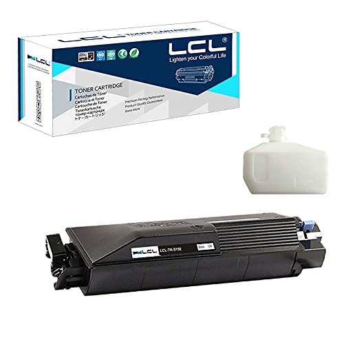 LCL Kompatibel TonerKartusche TK-5150 TK-5150K 1T02NS0NL0 Ersatz für Kyocera ECOSYS M6035cidn M6535cidn P6035cdn (1 Schwarz) von LCL