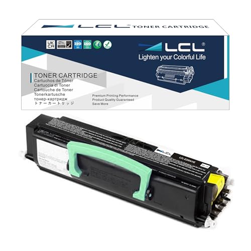 LCL Kompatibel Tonerkartusche E250A11E E250A21A (1Schwarz) Ersatz für Lexmark E250D E250DN E350D E350DN E352DN von LCL