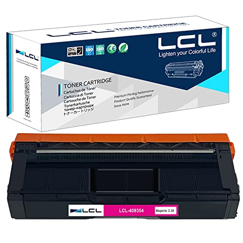 LCL Remanufactured Toner 408354 M C250H M C250 M C250FW M C250FWB PC300W als Ersatz für Ricoh M C250H M C250 M C250FW M C250FWB PC300W (Magenta) von LCL