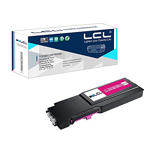 LCL Remanufactured Tonerkartusche C400 C400V C400N C400DN C405 C405V C405N C405DN 106R03503 106R03519 4800Seiten (1 Magenta) Ersatz für Xerox Versalink C400 C400V C400N C400DN C405 von LCL