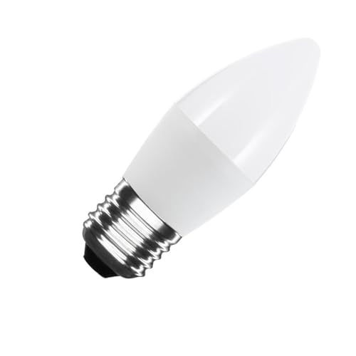 LEDKIA LIGHTING LED-Glühbirne E27 5W 400 lm C37 12/24V No Flicker Neutrales Weiß 4000K 360º von LEDKIA LIGHTING