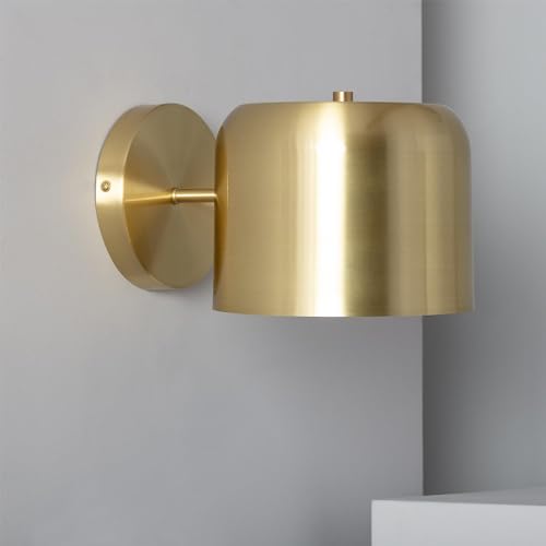 LEDKIA LIGHTING Wandleuchte aus Metall Bedourie Gold E27 für Wohnzimmer, Küche, Schlafzimmer von LEDKIA LIGHTING