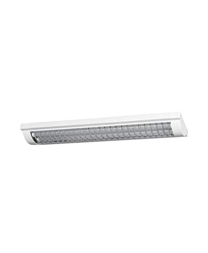 LEDVANCE LED Büro-Lichtleiste, Leuchte für Innenanwendungen, Kaltweiß, Klick-Dim über Wandschalter, Länge: 60 cm, LED Office Line Grid von Ledvance