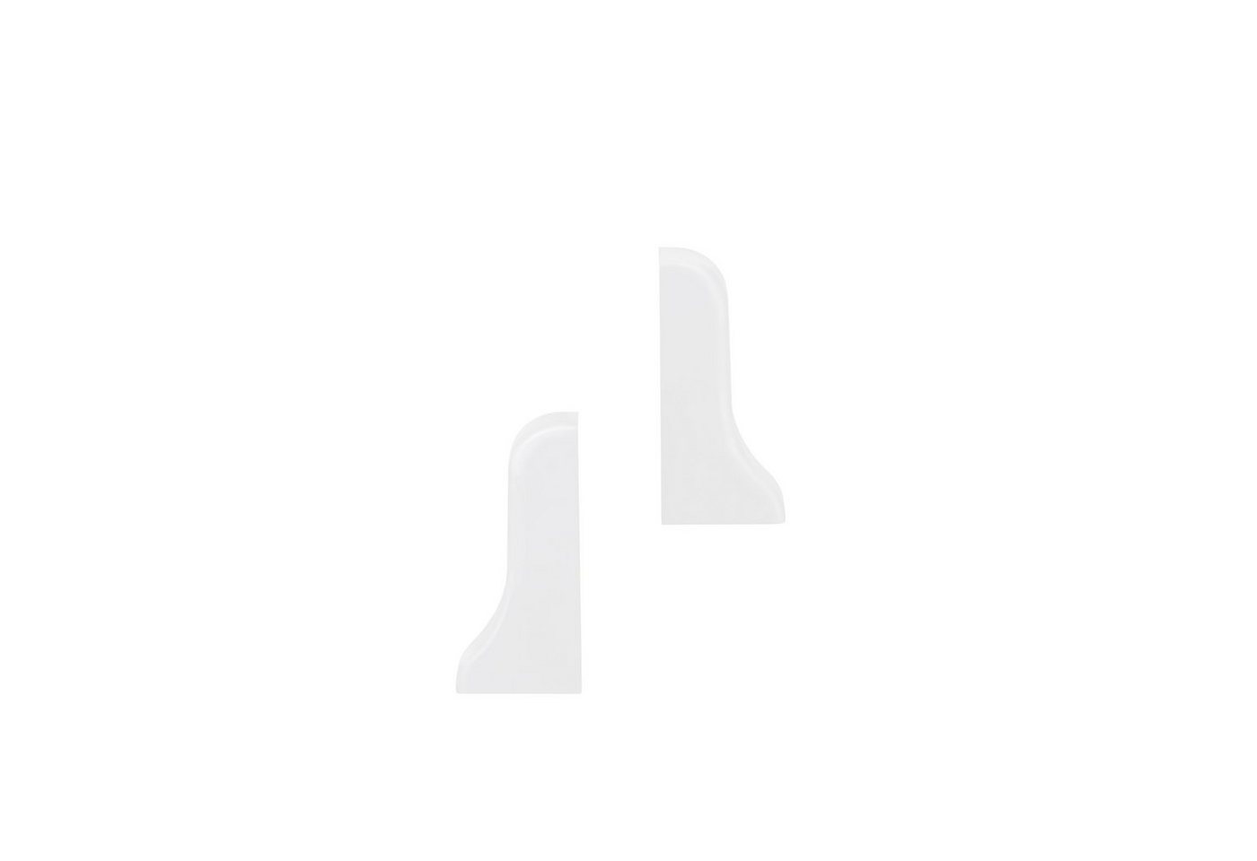 LEISTENHAMMER DER SOCKELLEISTEN SHOP Sockelleiste Sockelleisten Endkappe 19x48mm 2er Set Devonport, L: 1.9 cm, H: 4.8 cm, 1-St. von LEISTENHAMMER DER SOCKELLEISTEN SHOP