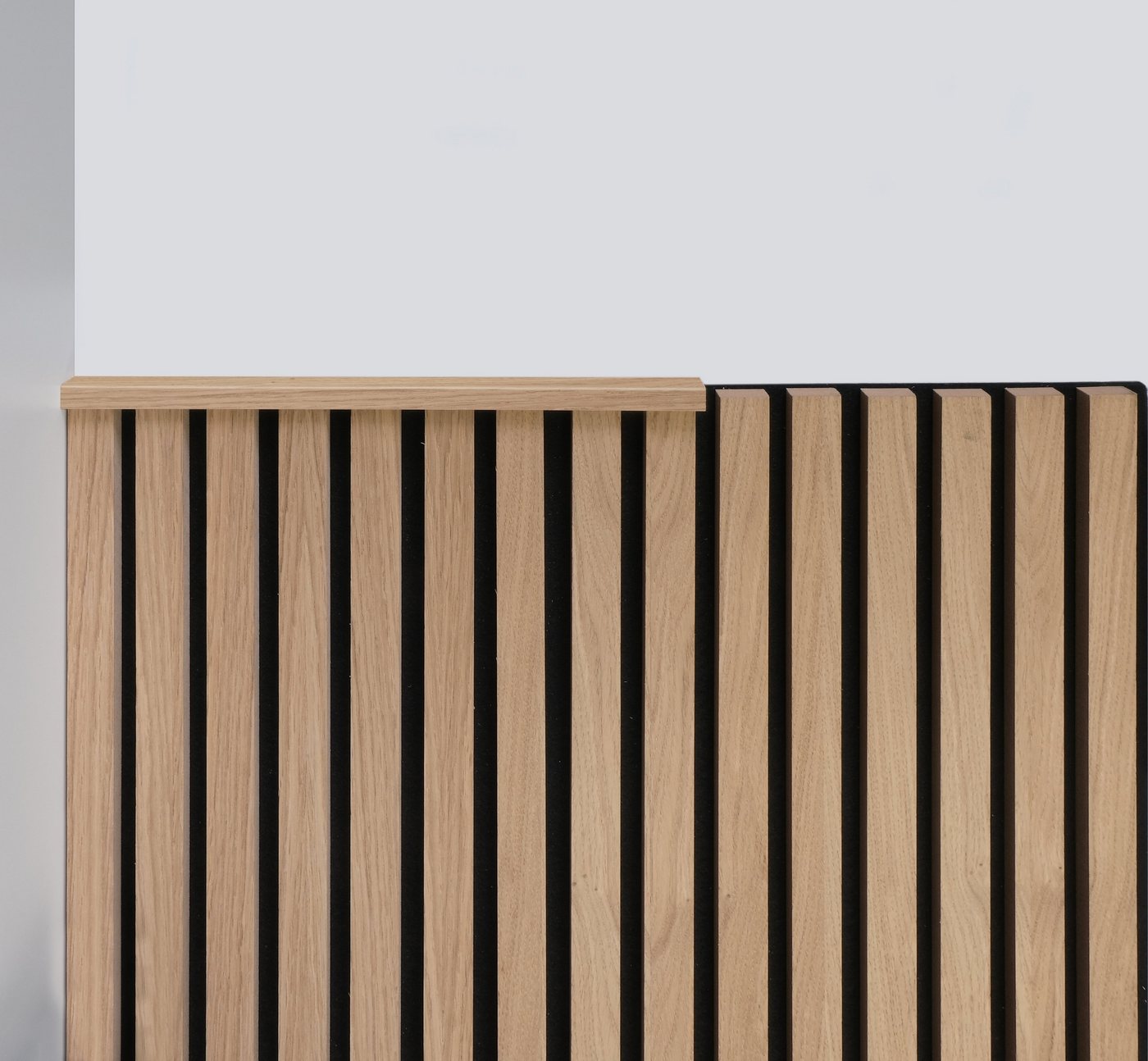 LEISTENHAMMER DER SOCKELLEISTEN SHOP Wandpaneel Einfassprofil für Wand Paneel Monarto Eiche natur, BxL: 2.4x240 cm, (1-tlg) von LEISTENHAMMER DER SOCKELLEISTEN SHOP
