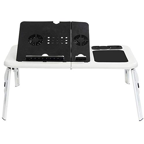 LEOFLA Klappbarer Tisch aus PC für Notebook Computer Tablet mit Lüfter, variabel, Media von LEOFLA