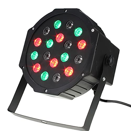 Strahler Rgb 18 W 18 W LED-Strahler in verschiedenen Farben Disko-Schallsensor Farblicht von LEOFLA