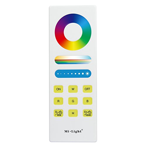 LIGHTEU, RGBCCT Voll Touch-Fernbedienung Fut088, Timing-Steuerung, kompatibel mit Milage RGBW/RGBCCT Glühbirnen und Fut045, Fut044, Fut045 Streifen Controller von lighteu