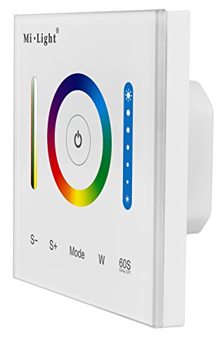 LIGHTEU, Smart-Panel-Controller P3 Smart Panel LED-Controller RGB RGBW RGB + CCT 12V 24V Touch-Schalter Dimmer von lighteu