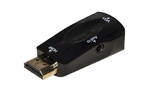 LINK LKEXT11 HDMI-Stecker auf VGA-Buchse mit Audio 3,5 mm von LINK