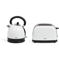 Weißes Set aus Wasserkocher und Toaster - dod136w Livoo von LIVOO