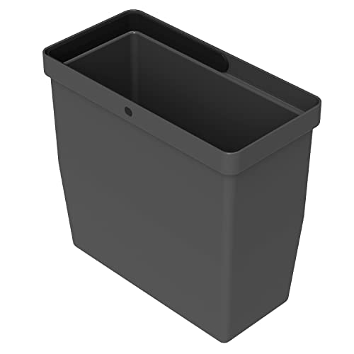 LM 533 ECO | 11-L Mülleimer aus recyceltem Material | 15 x 30,5 x 28,5 cm | Kompatibel mit LM Mülltrennsystem für die Küche unterschrank von LM LANKA JA MUOVI