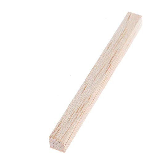 LOKIH Uadratischer Balsaholz Stab Holzstäbchen Quadratisch Holzleisten Ideal Auch Für Den Modellbau, Heimtextilien, 245mm,20mmx20mmx245mm(1pcs) von LOKIH