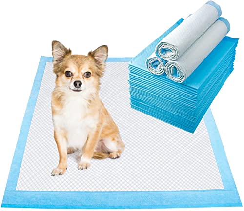 LONENESSL Haustier-Trainingspads, auslaufsichere und super saugfähige Hunde-Pee-Pads, Einweg-Matten für Hunde, Katzen, Kaninchen, Haustiere (60 x 45 cm, 10 Stück) von LONENESSL