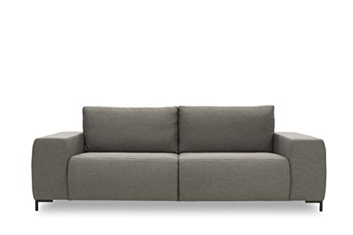 LOOKS by Wolfgang Joop Looks VI Designer Bigsofa, Sofa, Polstersofa, grau, 242 x 88 cm von LOOKS by Wolfgang Joop