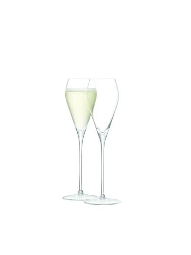 LSA Wine Proseccoglas 250ml Klar x 2 von LSA International