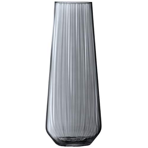 LSA Zinc Vase H36cm Zink Lichtdurchlässig, Grau von LSA International