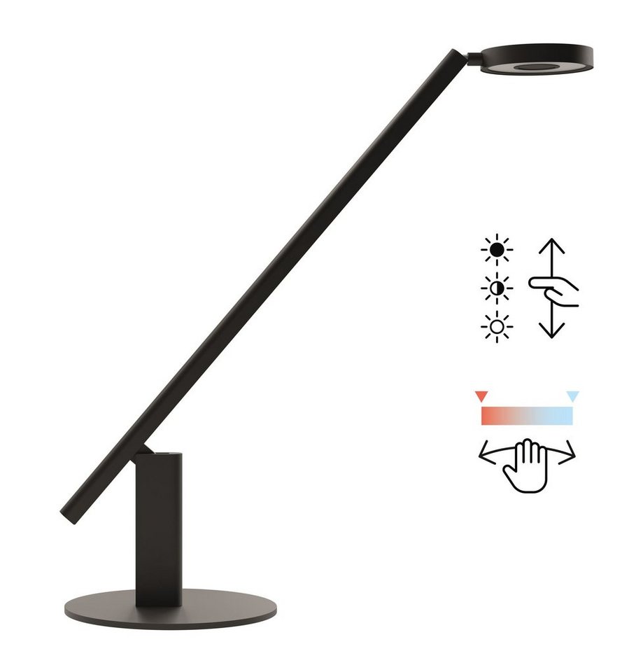 LUCTRA Tischleuchte Table Lite, Table Lite Design Schreibtischlampe LED Dimmbar, Gestensteuerung von LUCTRA