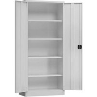 ClassiX Stahlschrank X-530330 lichtgrau 80,0 x 38,0 x 180,0 cm, aufgebaut von ClassiX