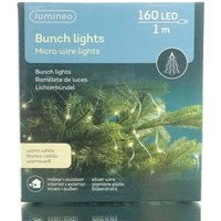 Micro led Bündel Lichterkette 100 cm 160 Lichter Warmweiß - Lumineo von LUMINEO