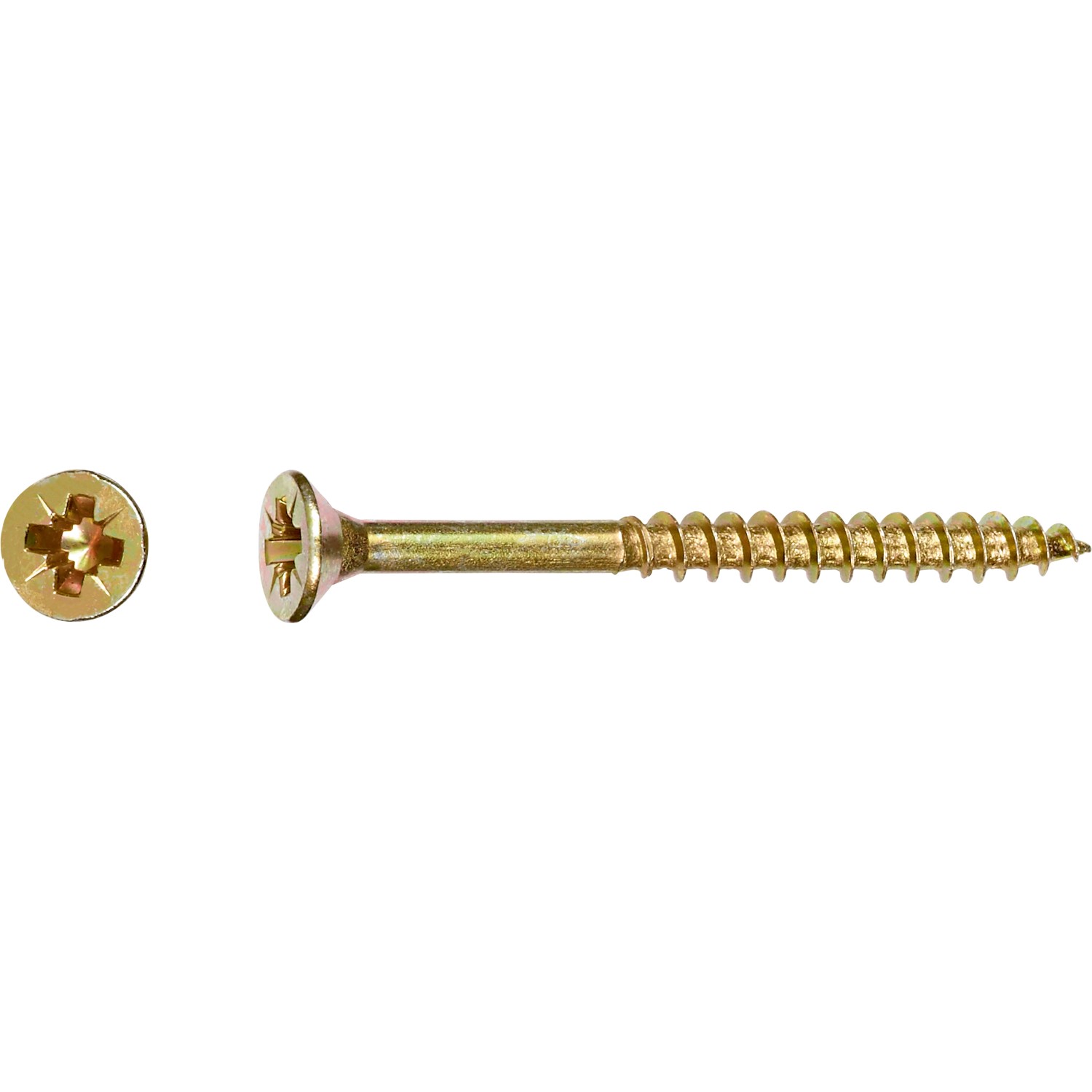 LUX Senkkopf Universalschraube PZ-Antrieb Ø 4 mm x 40 mm 200 Stück von LUX-TOOLS