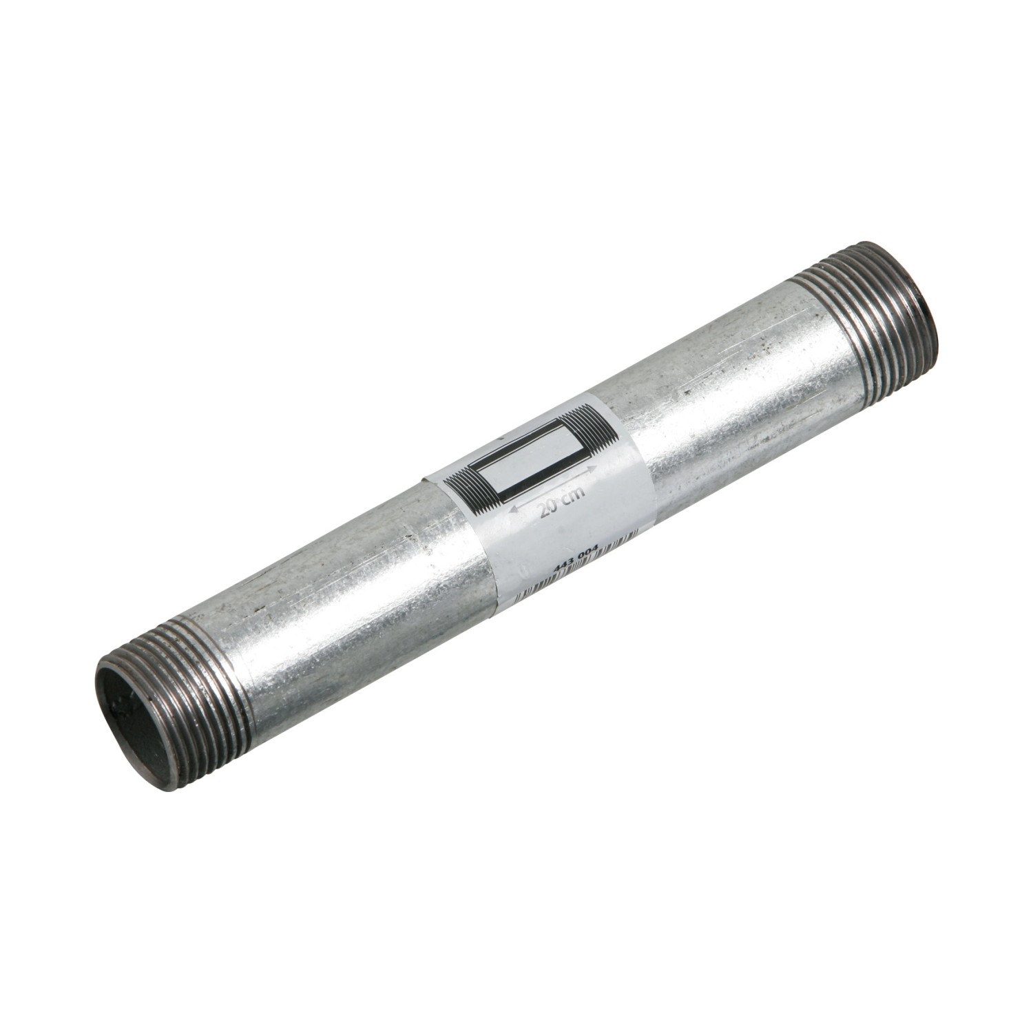 Rohrdoppelnippel AG 33,3 mm (R 1) 200 mm von LUX-TOOLS