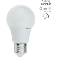 LUXULA LED Leuchtmittel E27, 3-stufig dimmbar von LUXULA